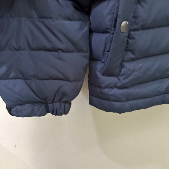 J Crew Men's Navy Blue Quilted Down Puffer Jacket Lightweight Coat S Small - Picture 5 of 9